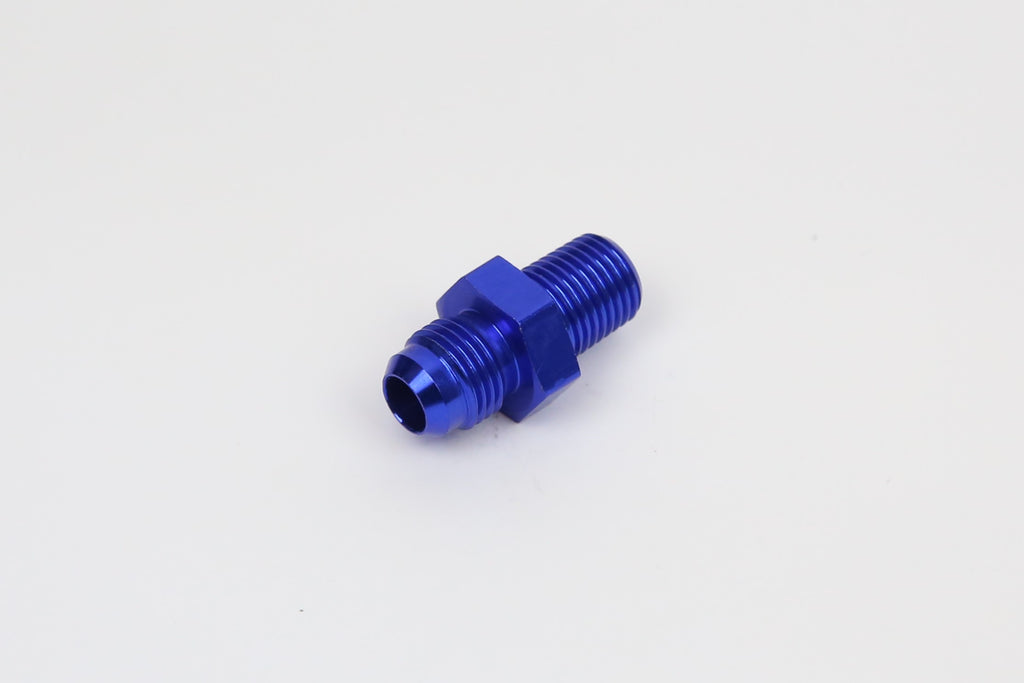 AN6 Han - 1/4 NPT Han adapter - BLÅ