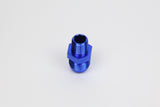AN10 Han til 3/8 NPT Han adapter - BLÅ
